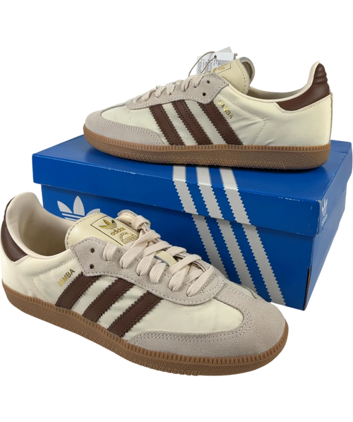 adidas cream Samba OG, size UK 5 EU 38 👠 — front