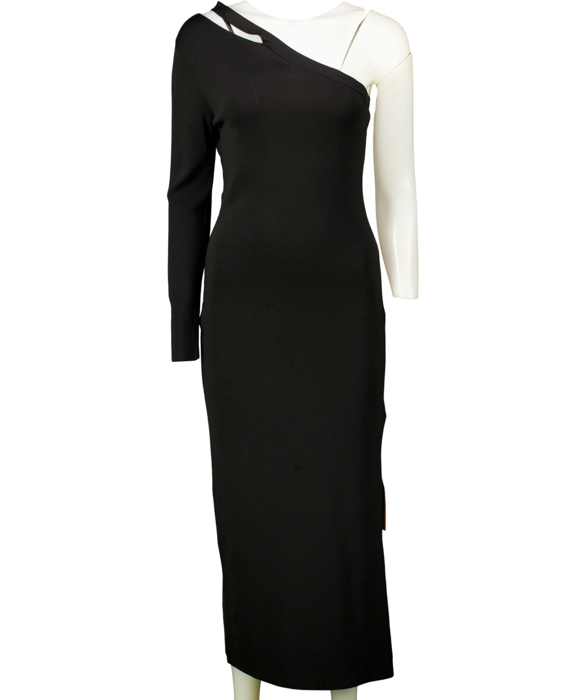 ALB By Anne Louise Black Everyday - One Shoulder Dress, size UK S — front