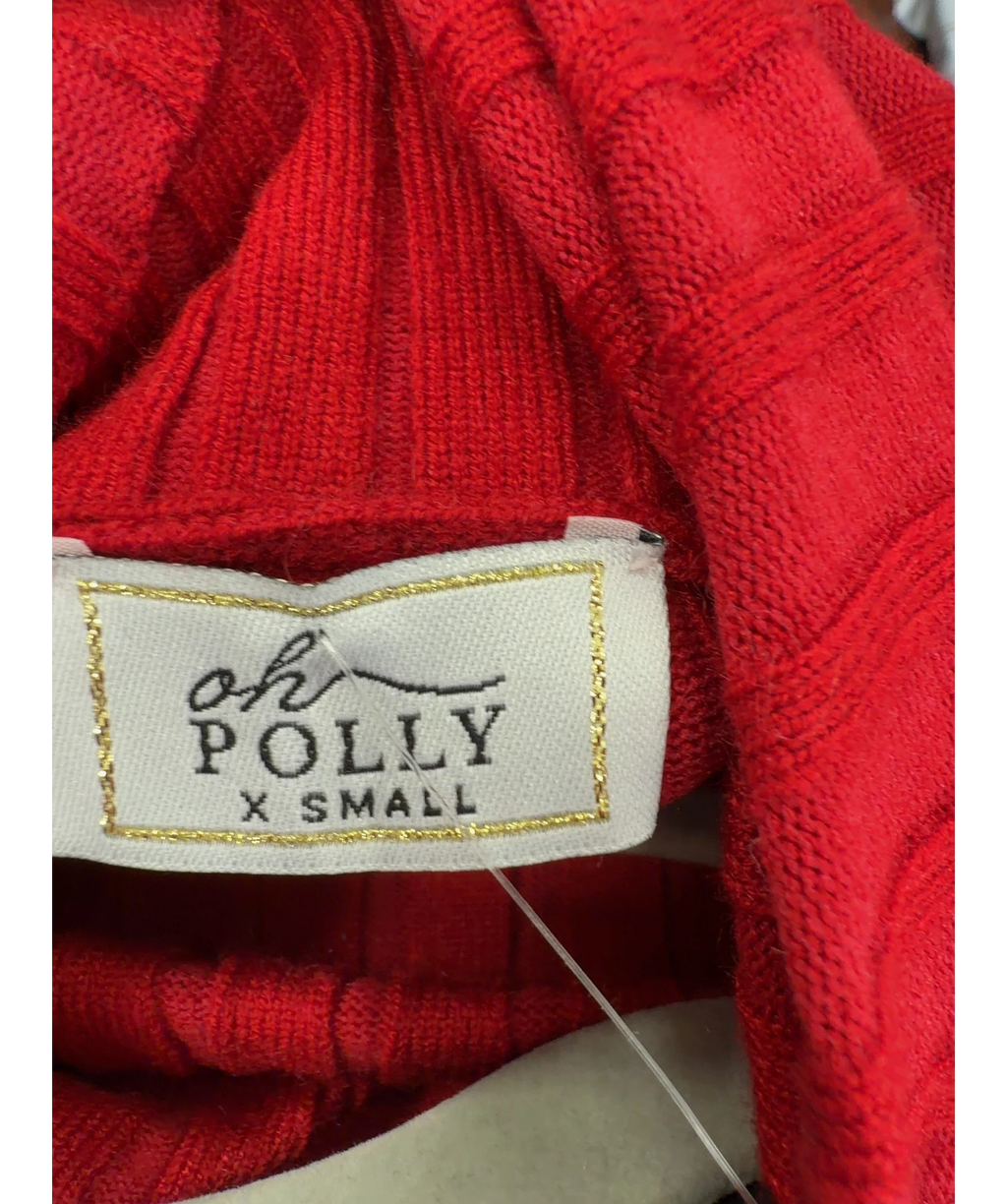 OH POLLY Red Colour, size UK XS — detail