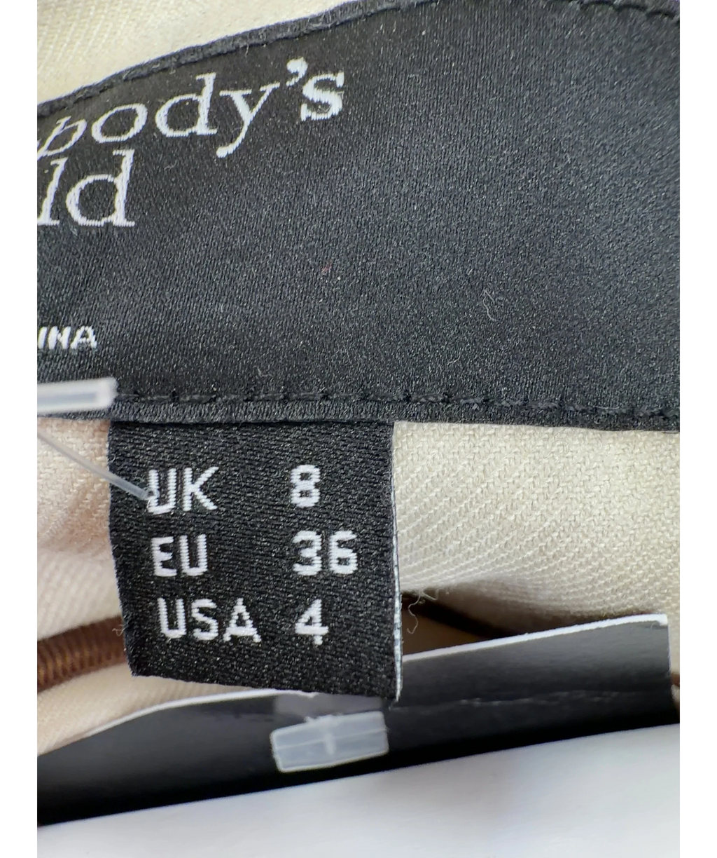 Nobody's Child Cream Colour, size UK 8 — care label