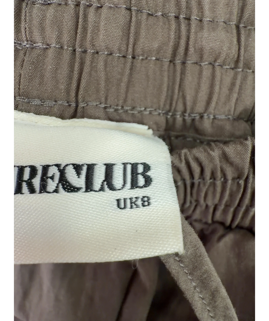The Couture Club Brown Colour, size UK 8 — fabric detail