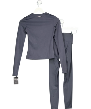 Adanola Grey 2-piece long sleeve Activewear Co-ord Set UK XS