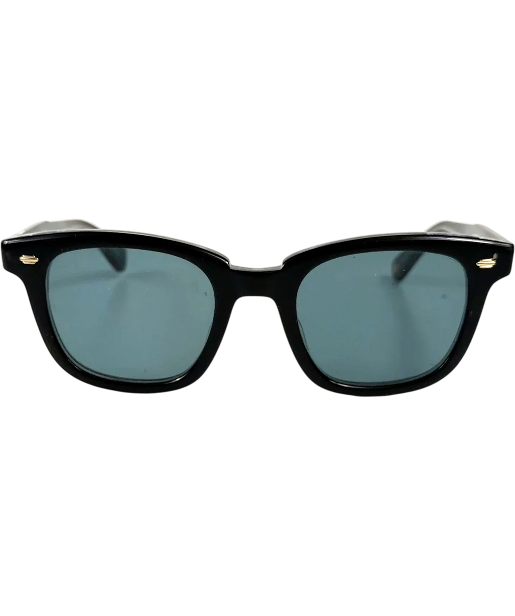 Garrett Leight California Black Calabar Sun — front