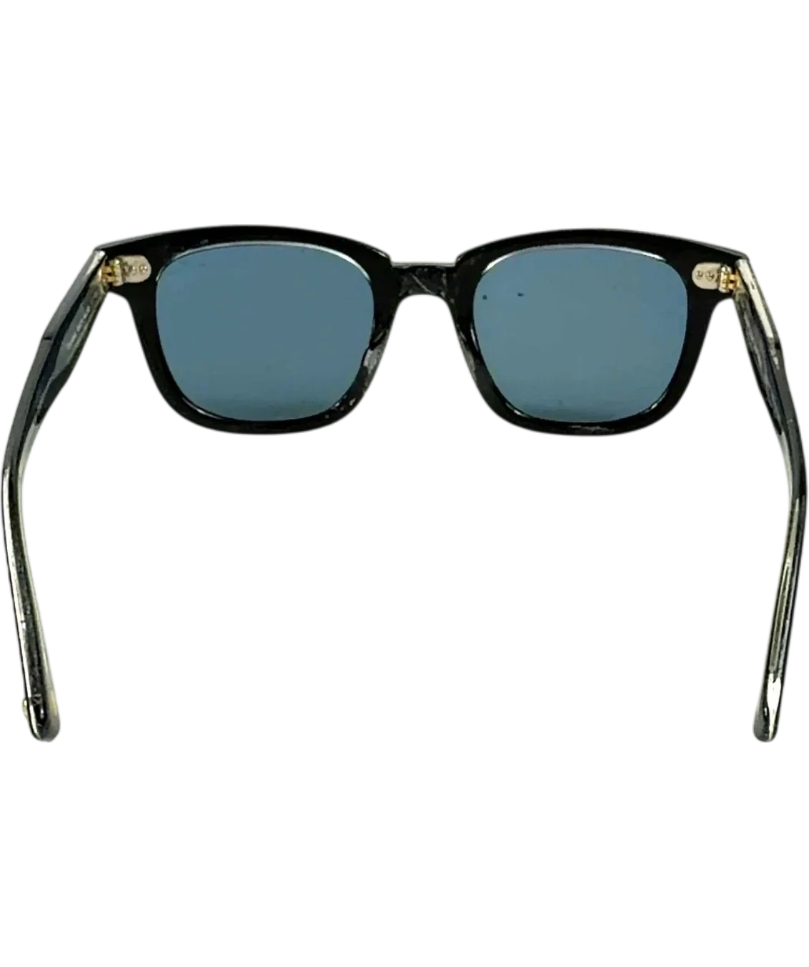 Garrett Leight California Black Calabar Sun — fabric detail