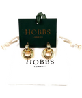 Hobbs gold Jackie Earring — front