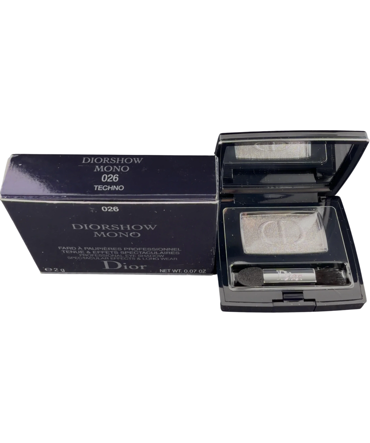 Dior 026 Techno DIORSHOW MONO, size 2g — back
