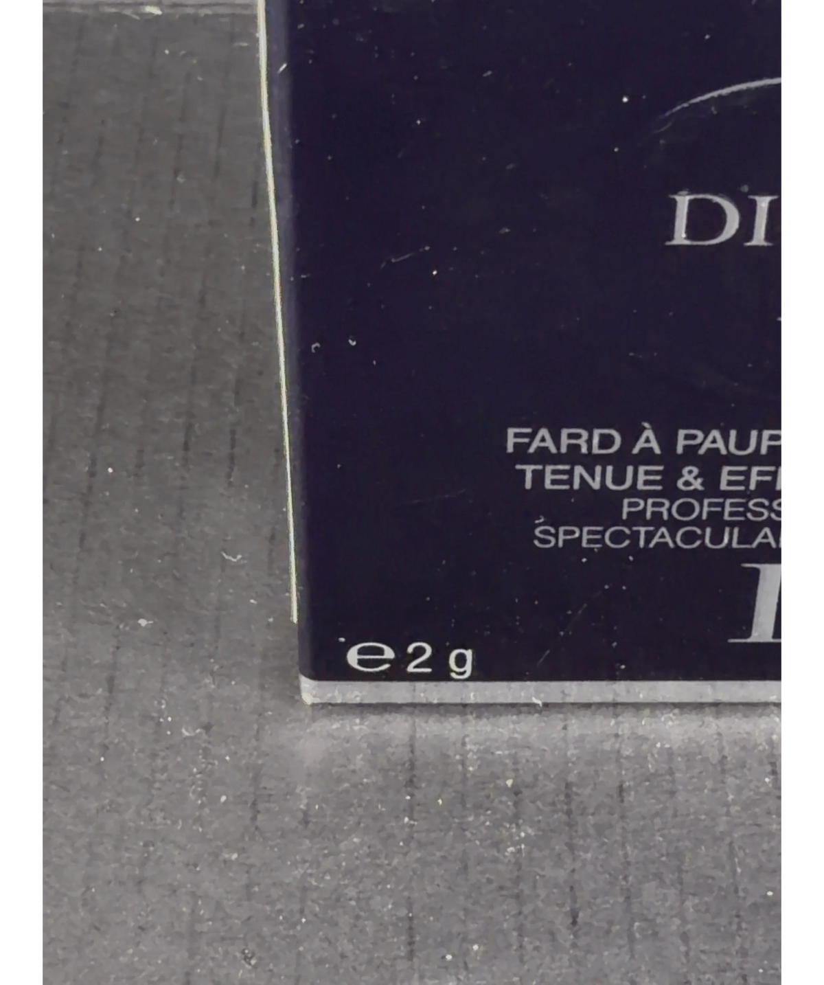 Dior 026 Techno DIORSHOW MONO, size 2g — care label