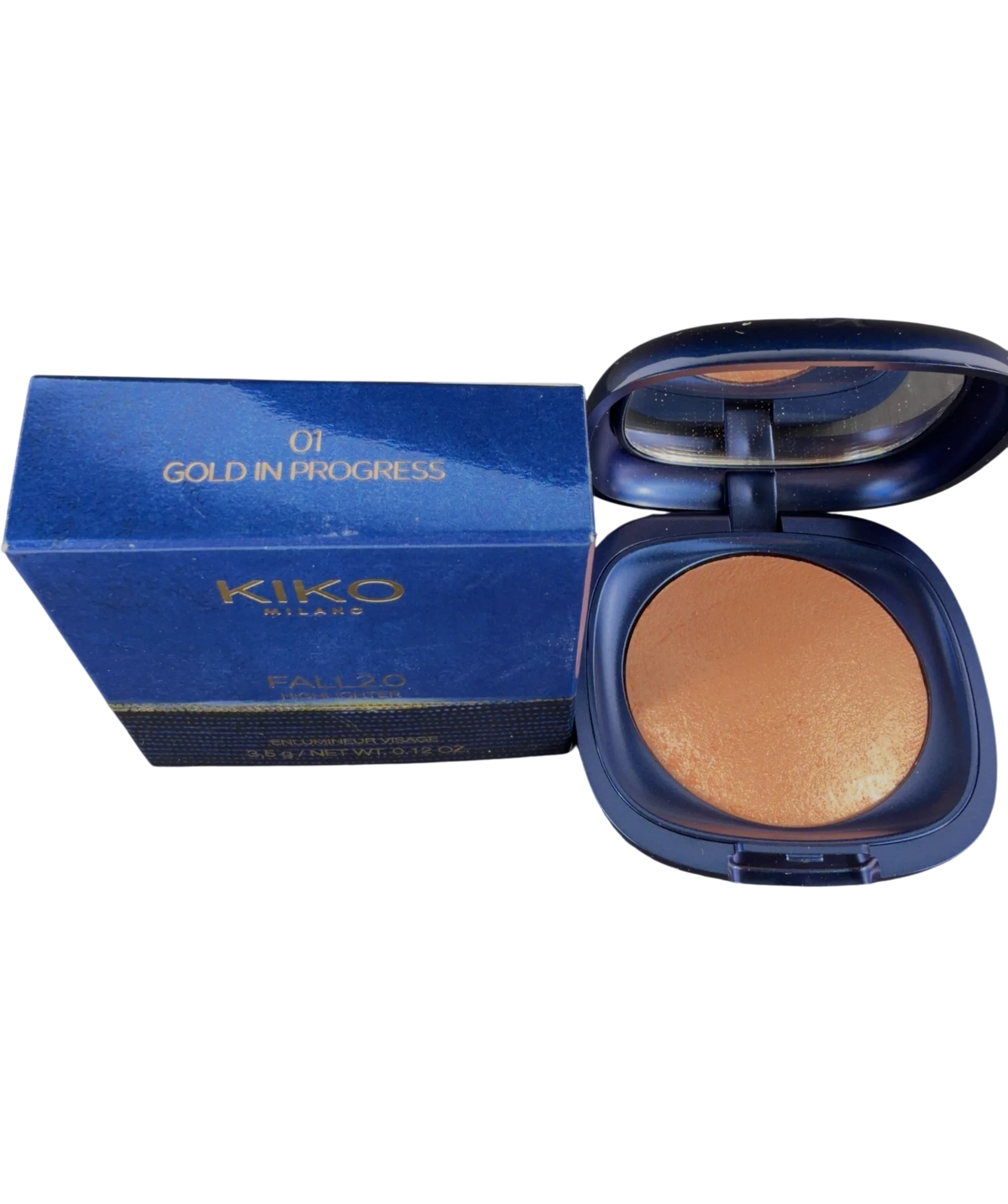 KIKO 01 Gold In Progress GOLD IN PROGRESS, size 3.5g — front