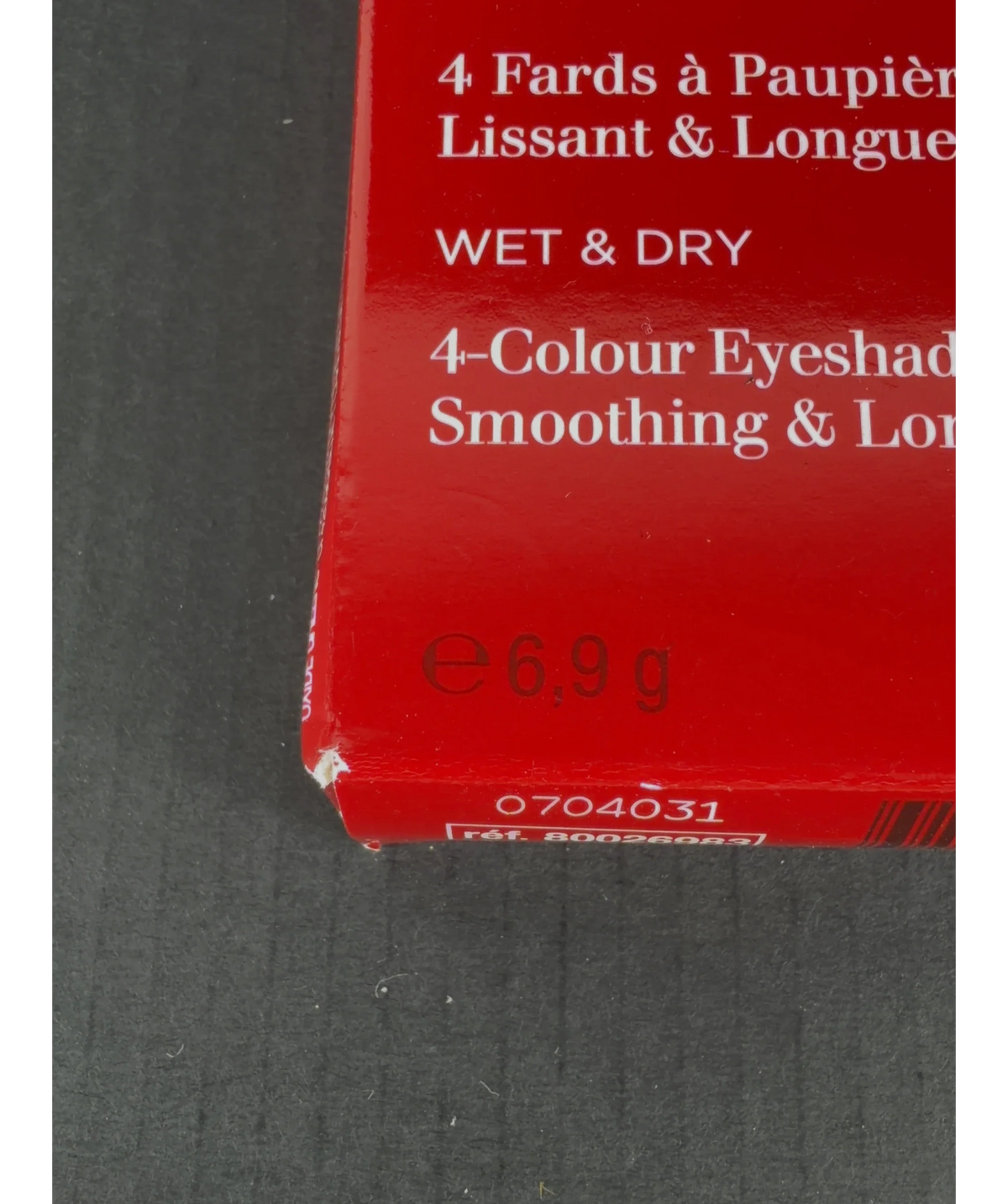 Clarins 06 forest Palette 4 Couleurs, size 6.9g — care label