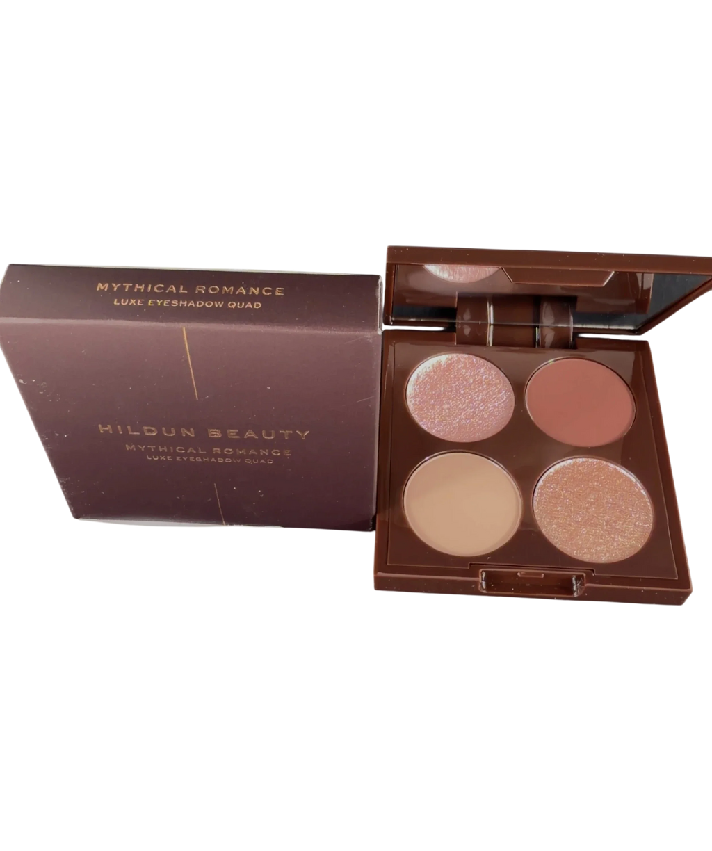 HILDUN BEAUTY Mythical Romance Mythical Romance Luxe Eyeshadow Quad, size 7.2g — back