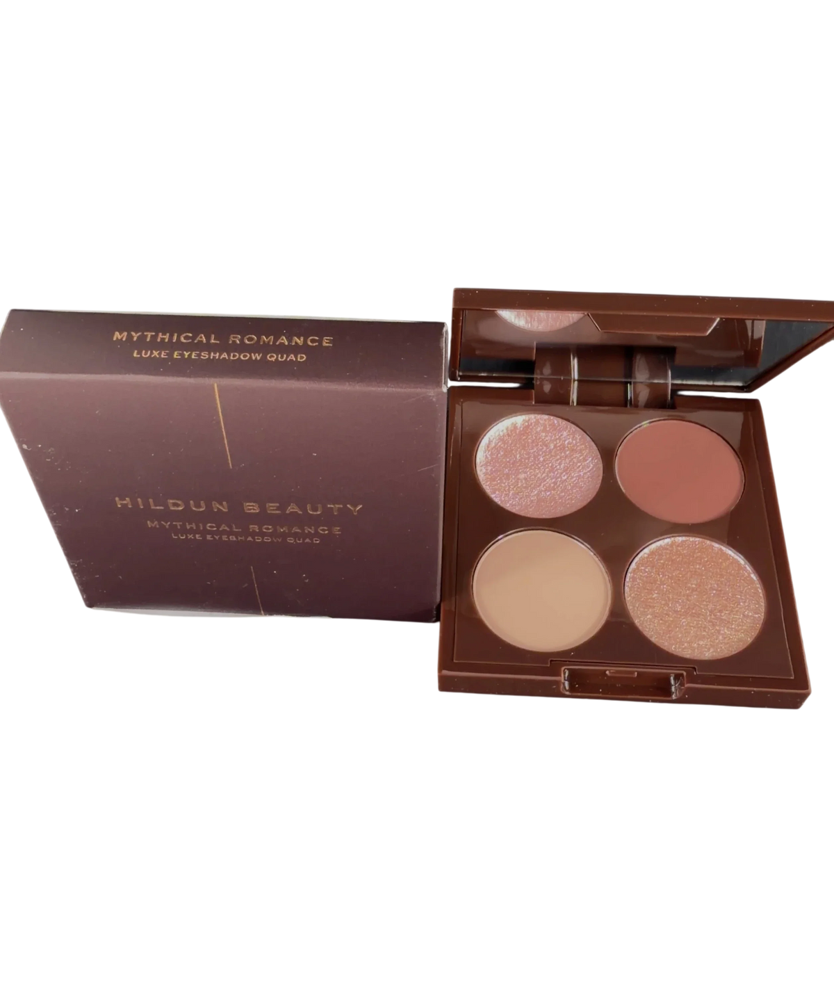HILDUN BEAUTY Mythical Romance Mythical Romance Luxe Eyeshadow Quad, size 7.2g — back
