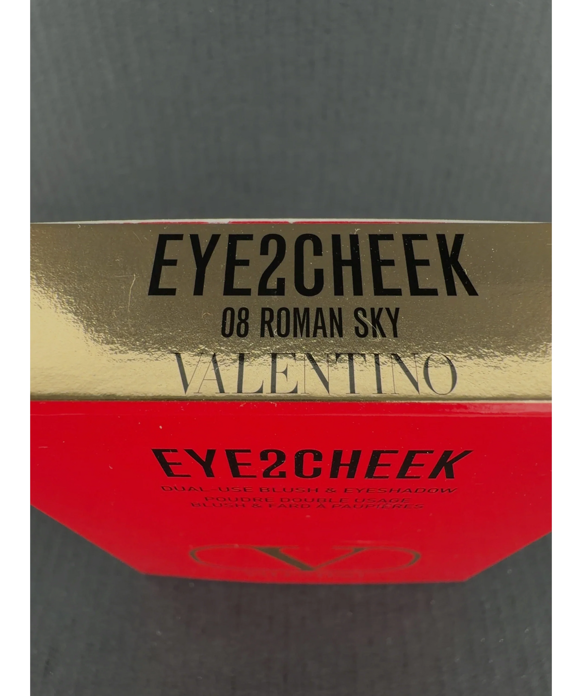 Valentino 08 ROMAN SKY EYE2CHEEK, size 3.6g — label