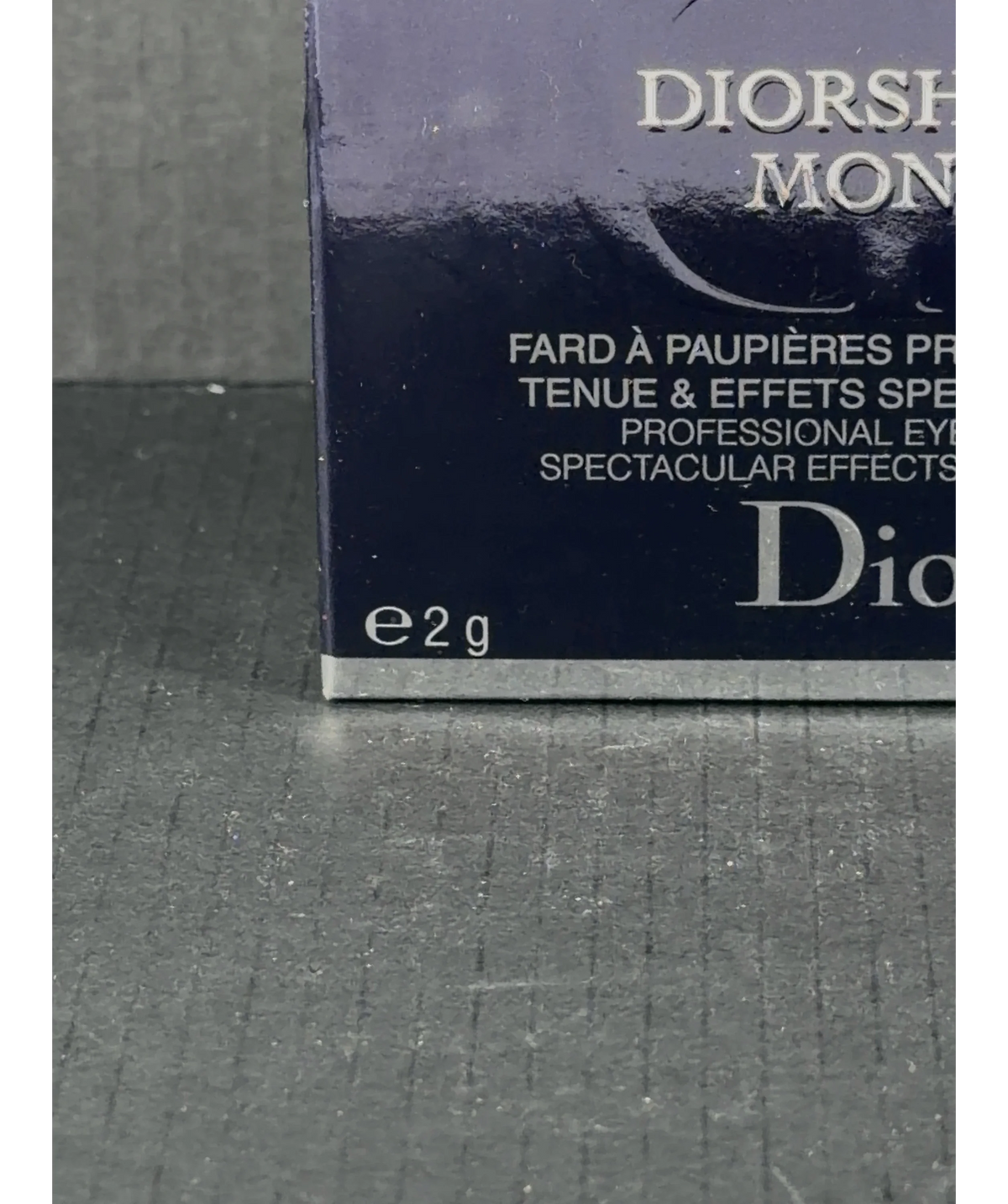 Dior 391 Diorshow Mono Professional Eye Shadow, size 2g — care label