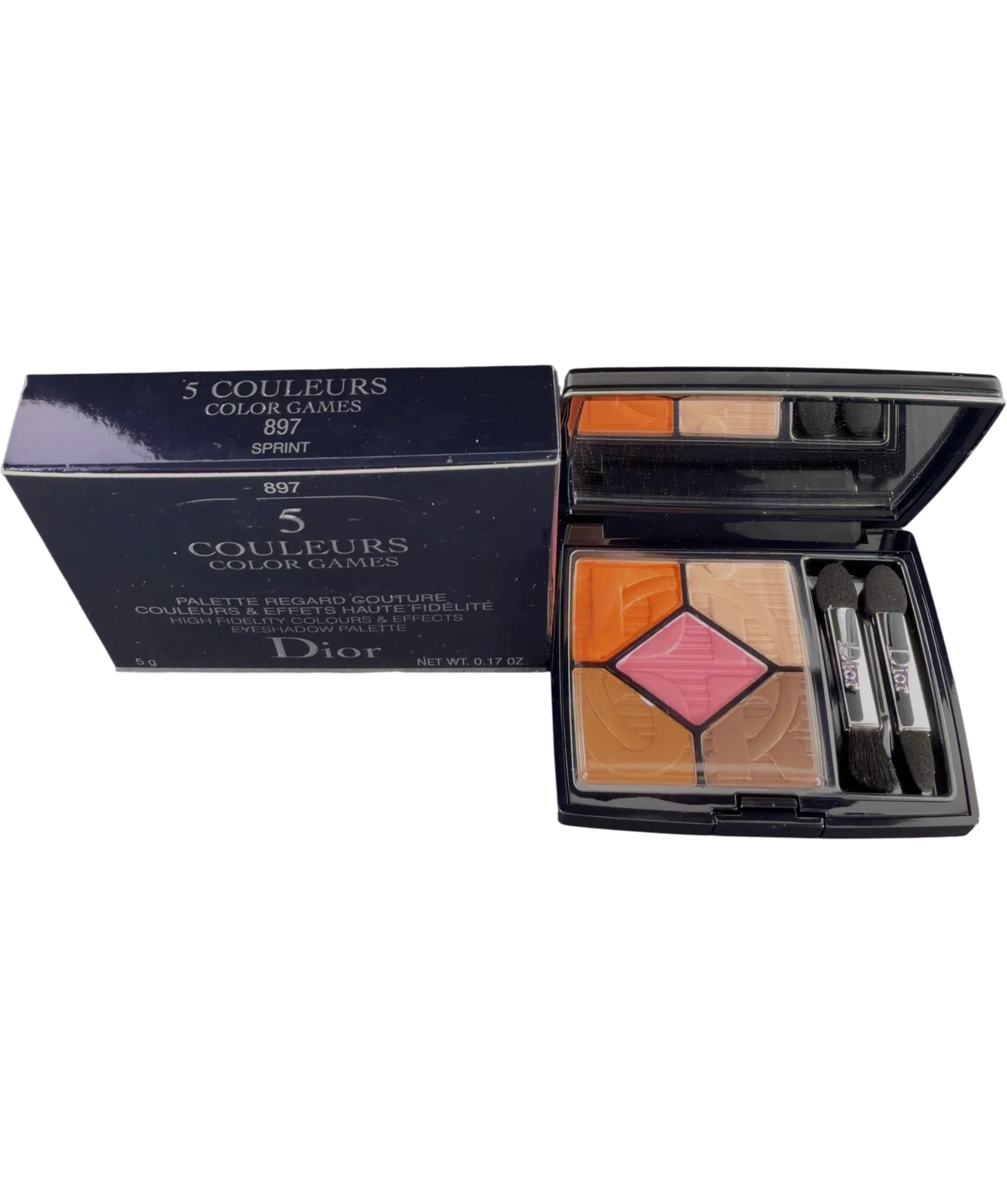 Dior 897 Sprint 5 Couleurs, size 5g — back