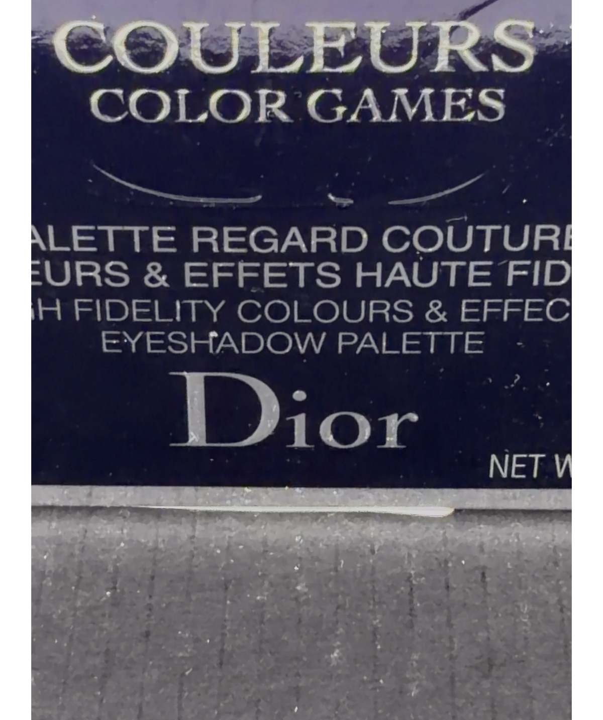 Dior 897 Sprint 5 Couleurs, size 5g — label