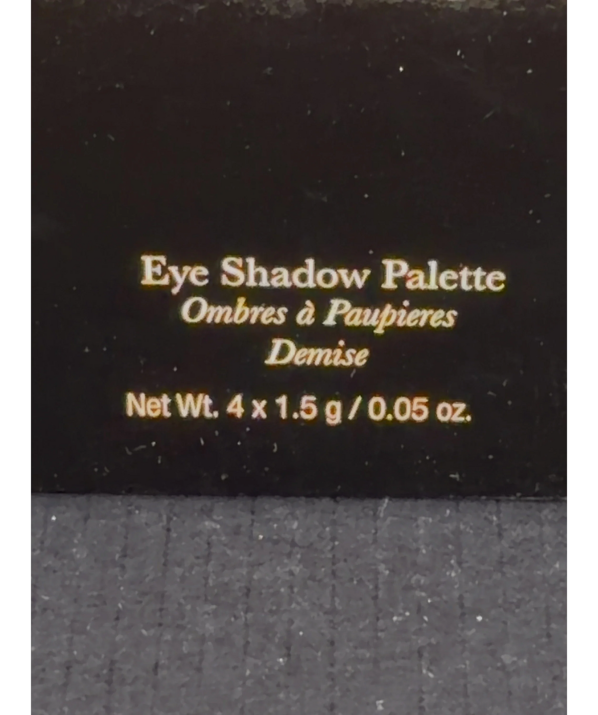 Illamasqua Demise Demise Eye Shadow Palette, size 6g — care label