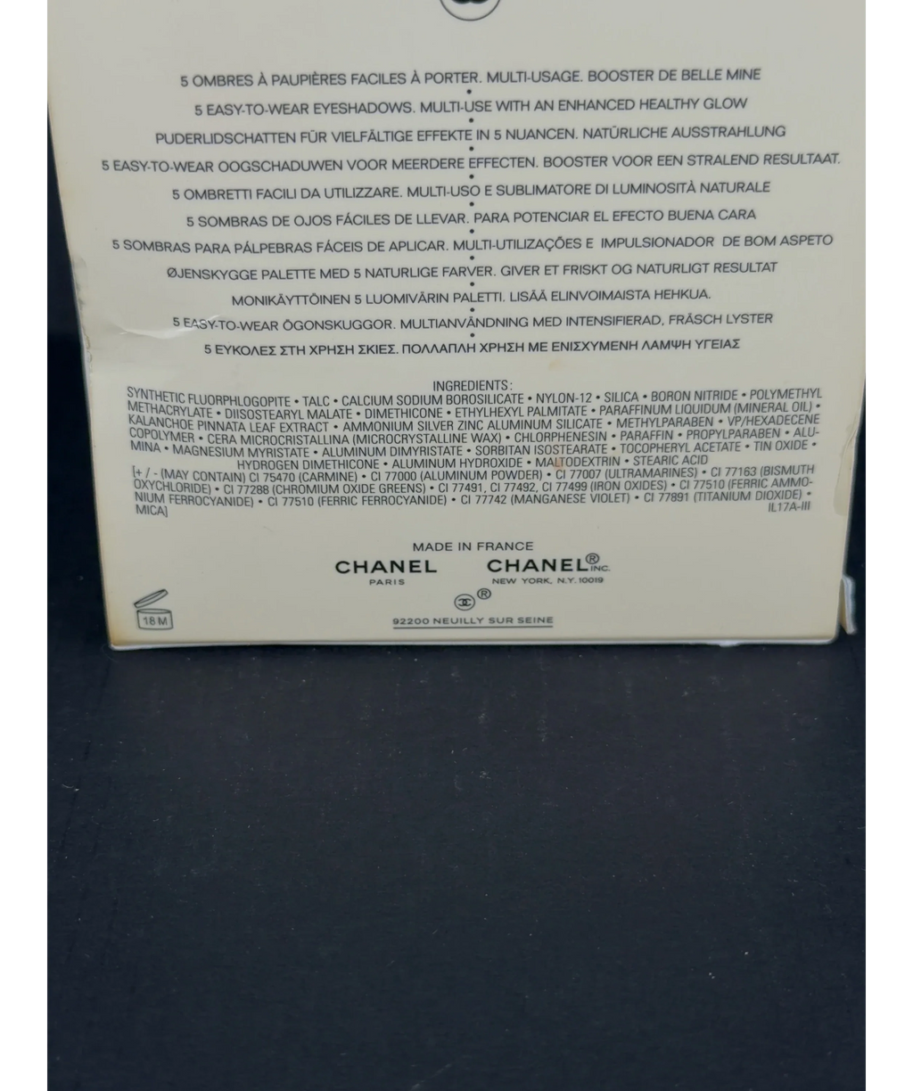 Chanel DEEP Les Beiges Healthy Glow Natural Eyeshadow Palette, size 4.5g — fabric detail