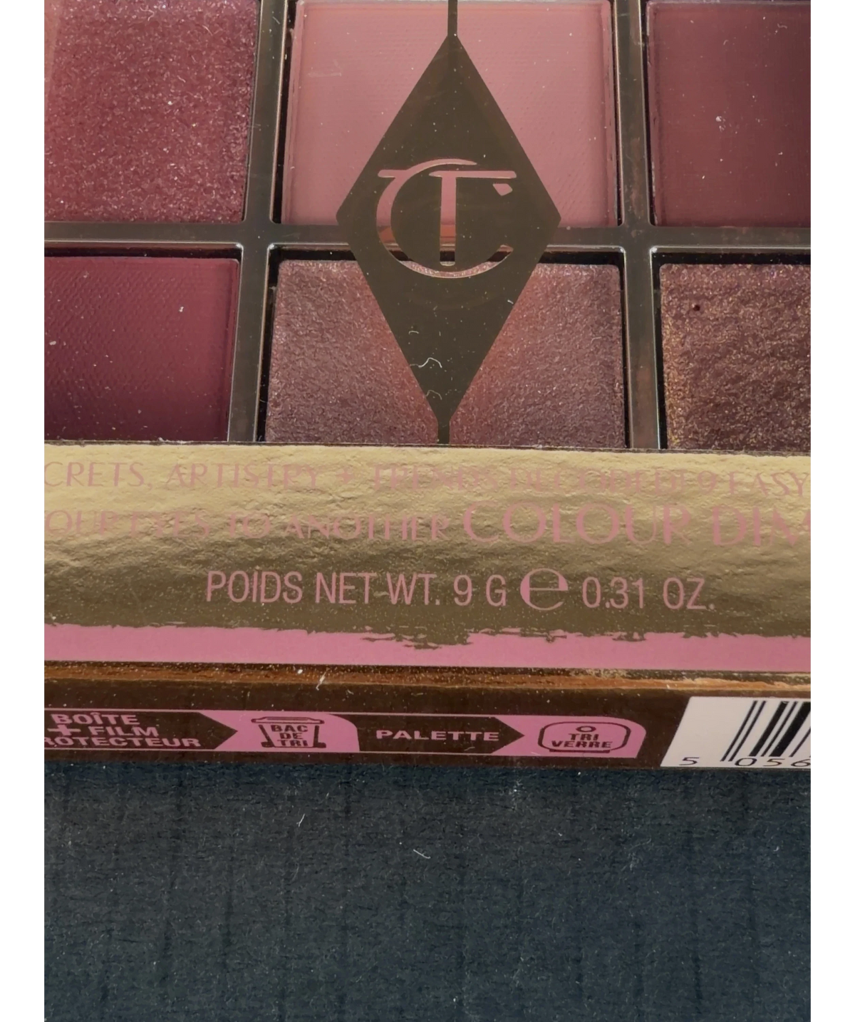 Charlotte Tilbury PINK LOVE Charlotte's Palette of Beautifying Eye Trends, size 9g — care label