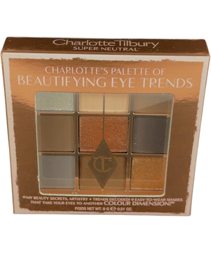 Charlotte Tilbury Charlotte's Palette of Beautifying Eye Trends Super Neutral Eyeshadow Palette 9g