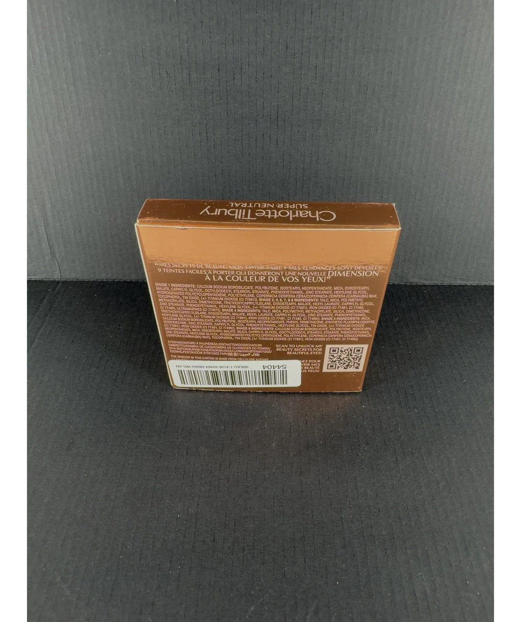 Charlotte Tilbury Super Neutral Charlotte's Palette of Beautifying Eye Trends, size 9g — fabric detail