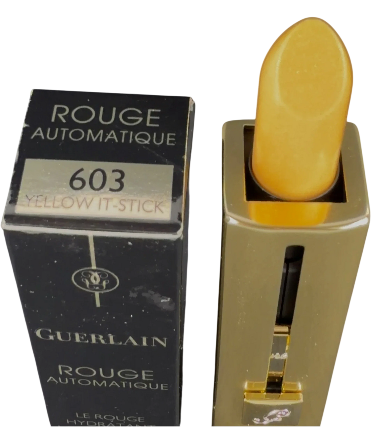 Guerlain 603 Yellow It-Stick Rouge Automatique Lipstick, size 3.5g — back