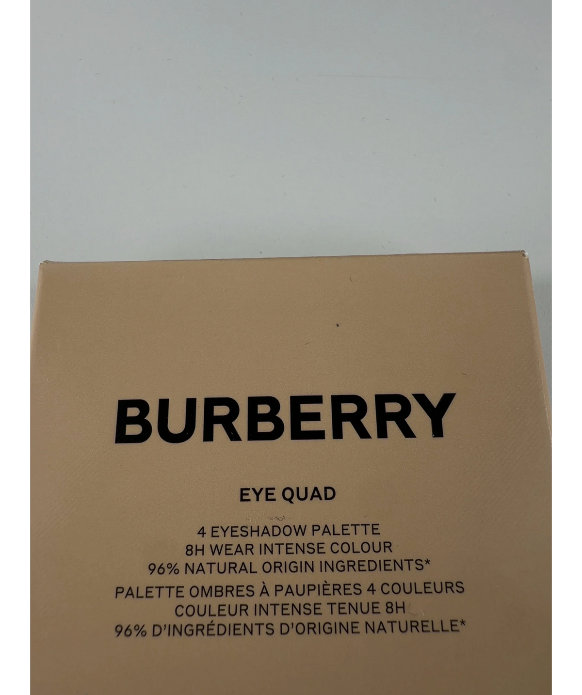 Burberry 01 ICONIC HONEY Eye Quad, size 4.7g — label