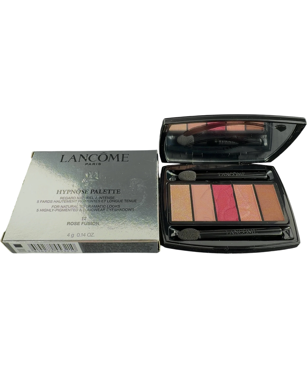 Lancôme 12 Rose Fusion Hypnôse Palette, size 4g — front