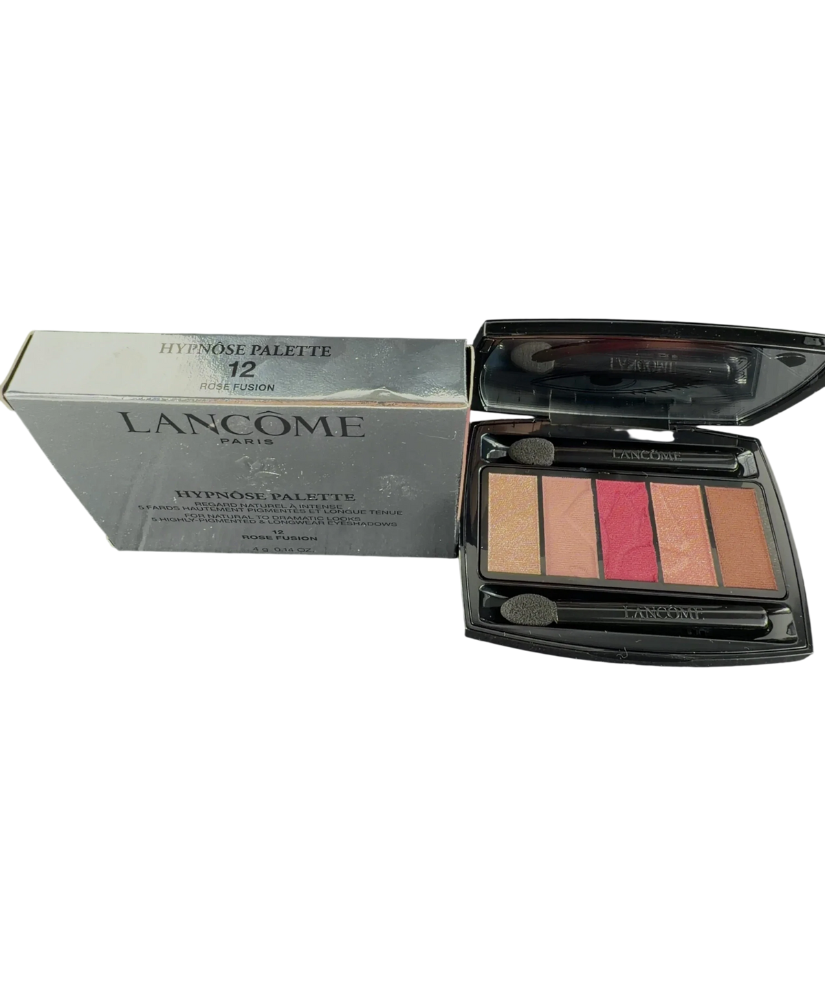 Lancôme 12 Rose Fusion Hypnôse Palette, size 4g — back