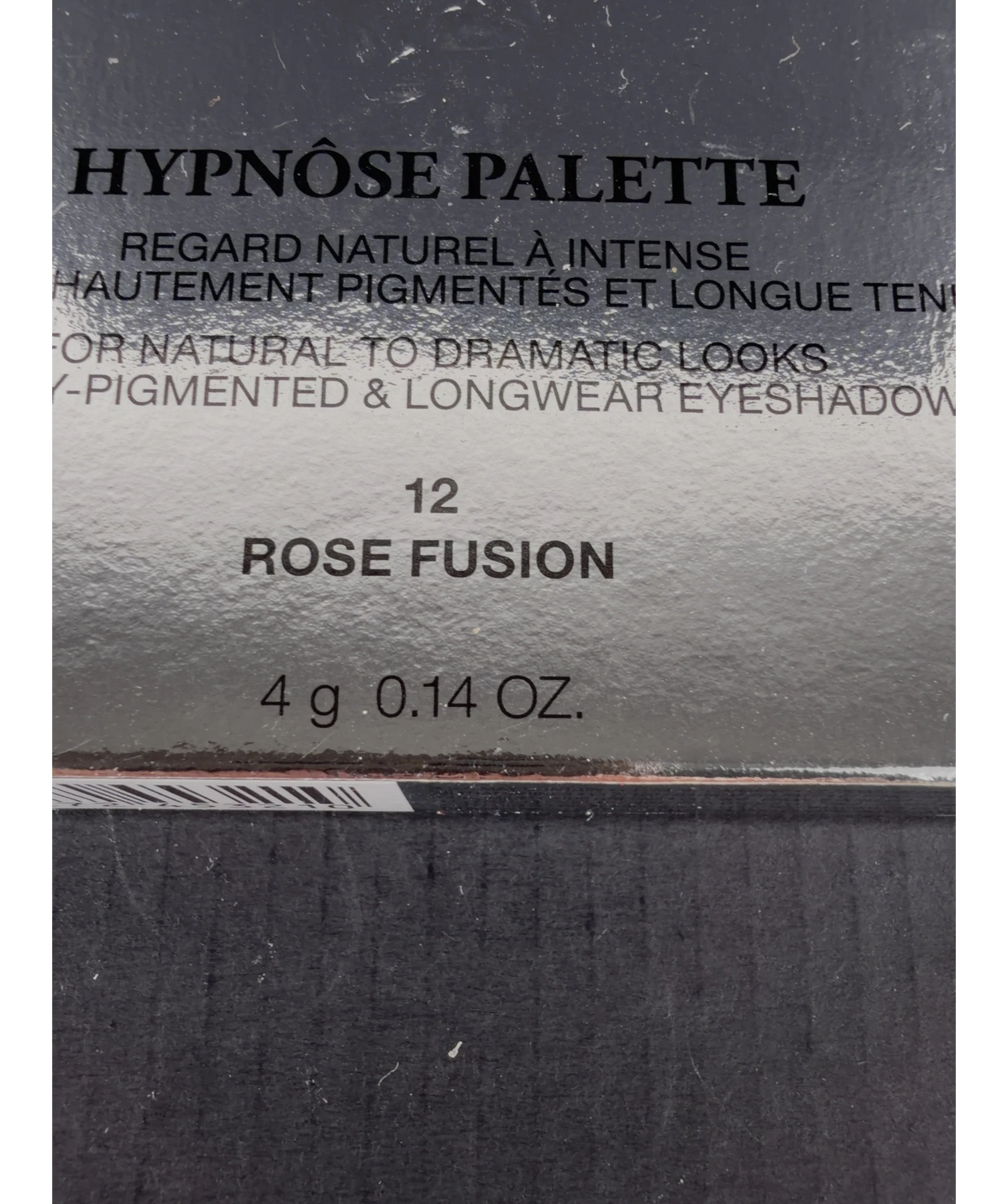 Lancôme 12 Rose Fusion Hypnôse Palette, size 4g — care label