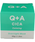 Q+A Cica Calming Overnight Mask, size 50g — front