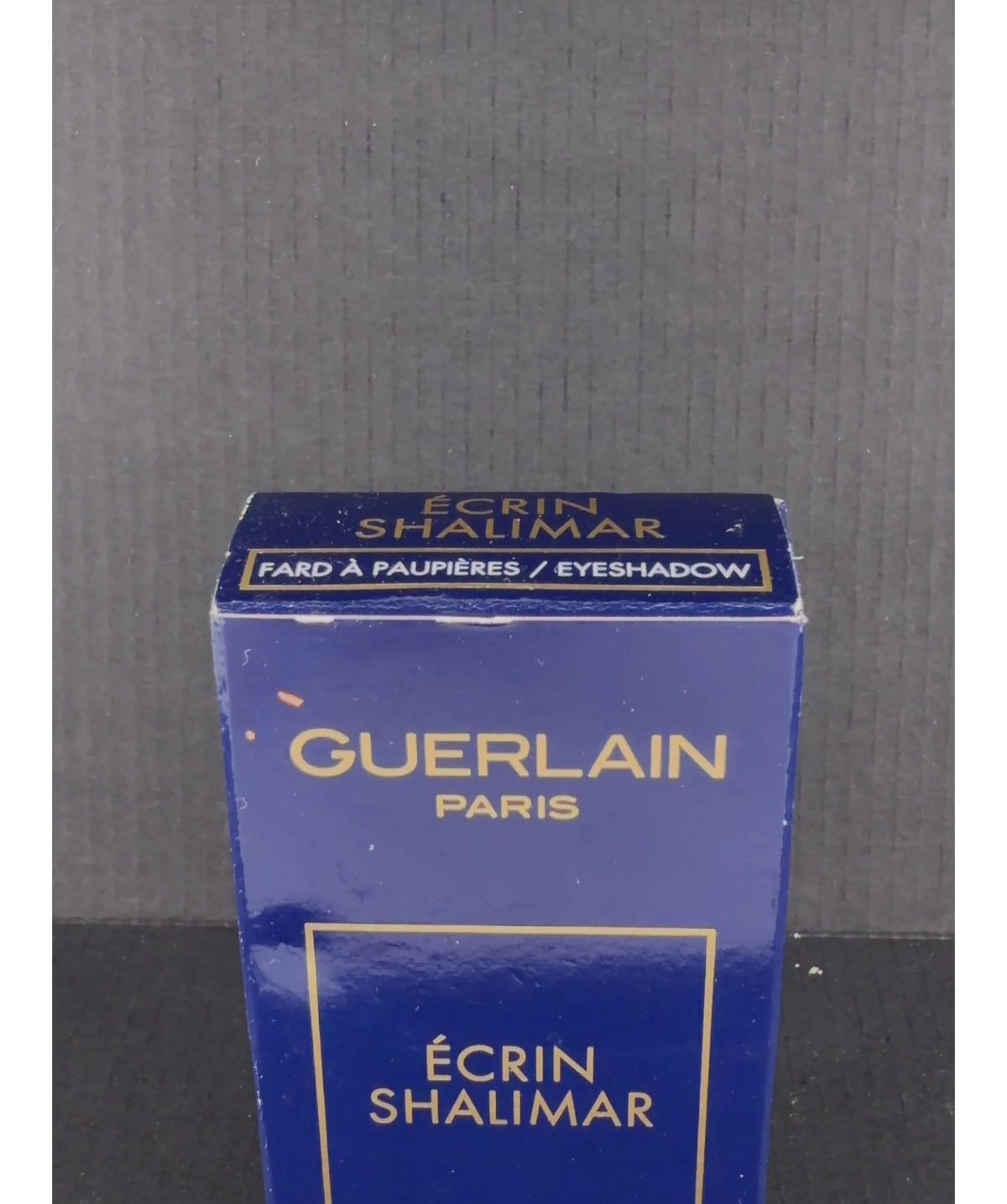 Guerlain Gold And Sapphire Shades Écrin Shalimar Precious Eyeshadows, size 3g — label