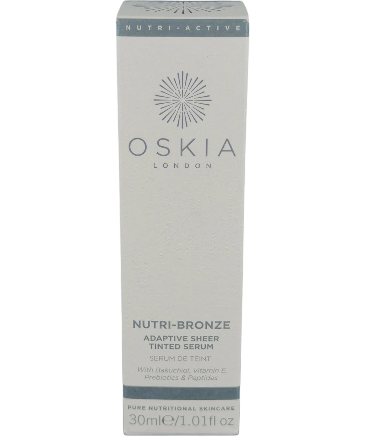 Oskia Universal Nutri-Bronze Adaptive Sheer Tinted Serum, size 30ml — front