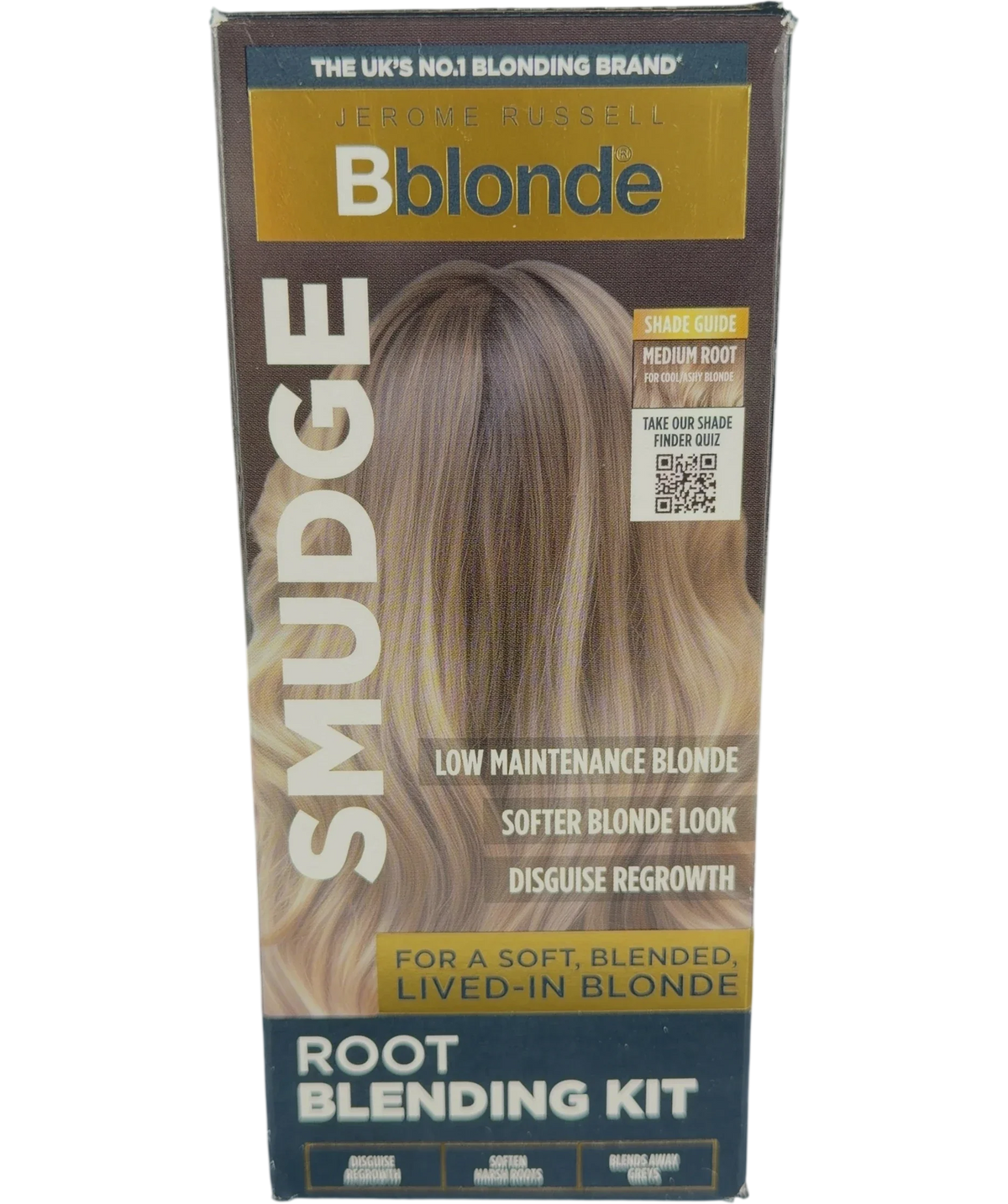 Jerome Russell Bblonde Medium Root Bblonde SMUDGE Root Blending Kit, size 40ml — front