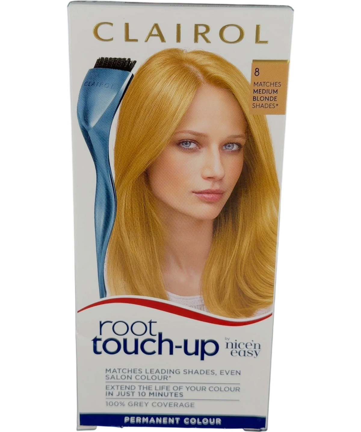 Clairol 8 Root Touch-Up Permanent Hair Dye, size 15ml — front