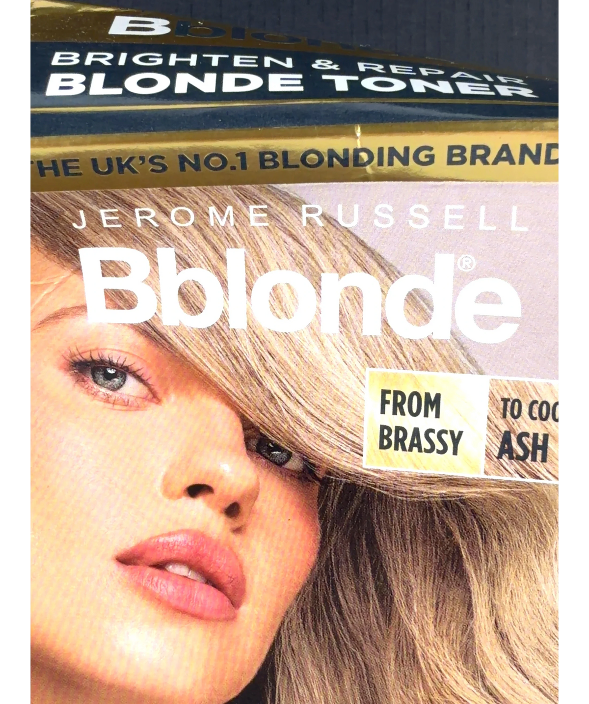 Jerome Russell Ash Bblonde, size 40ml — label