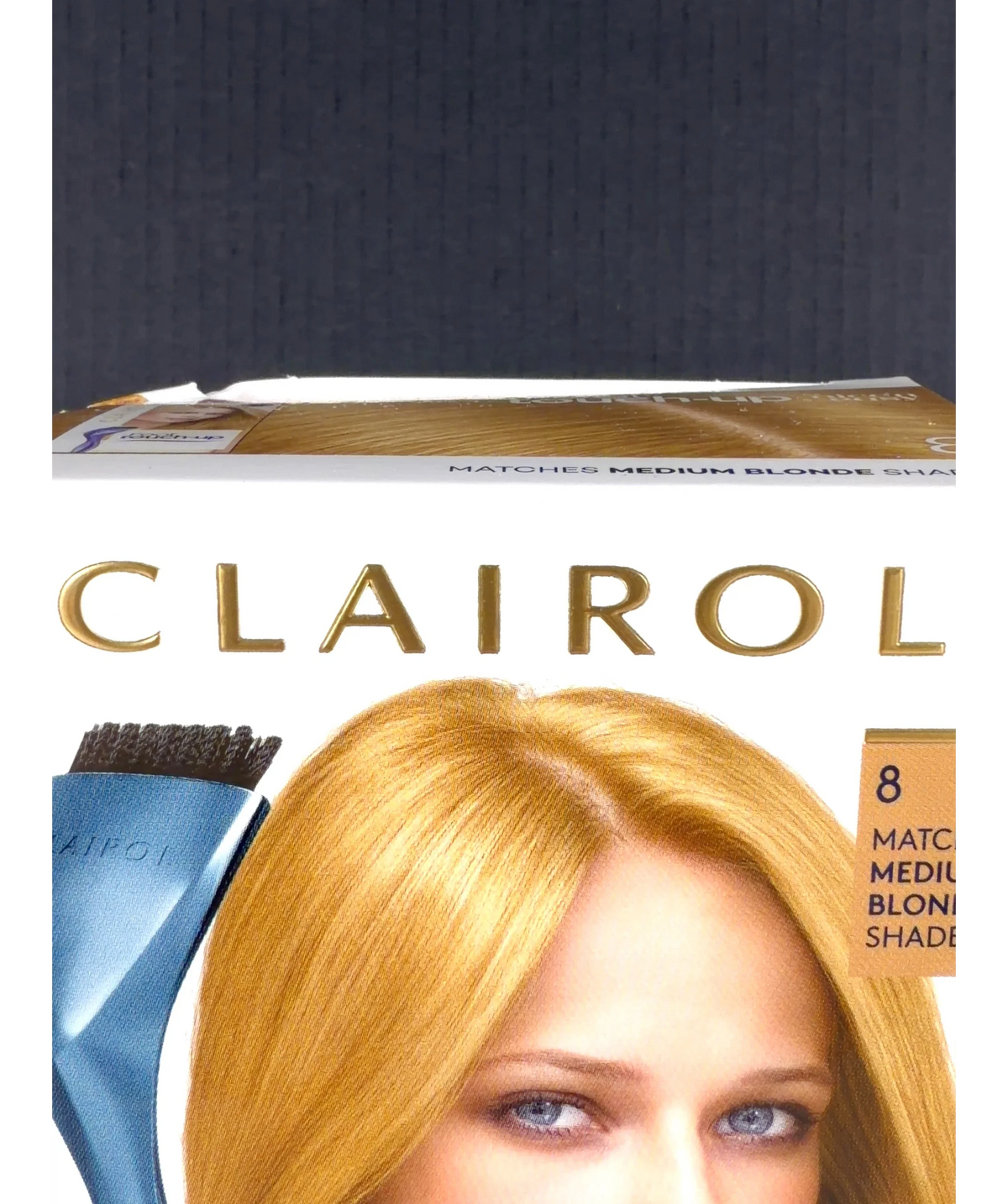 Clairol 8 Nice 'n Easy Root Touch-Up Permanent Hair Dye, size 15ml — label