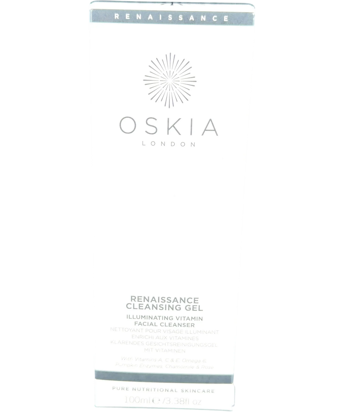 Oskia Renaissance Cleansing Gel 100ml, size 100ml — front