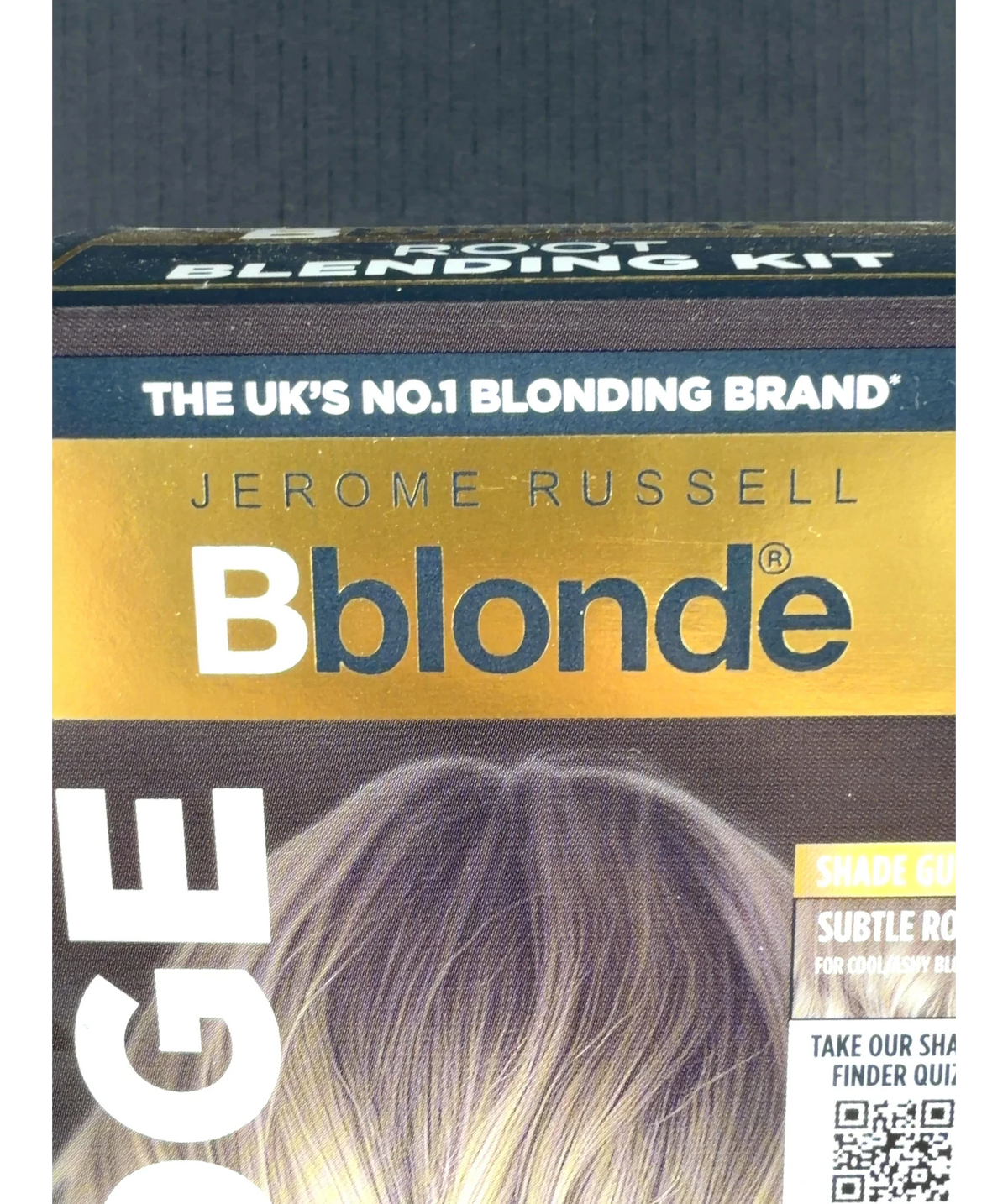 Jerome Russell Bblonde Subtle Root Bblonde SMUDGE, size 40ml — label