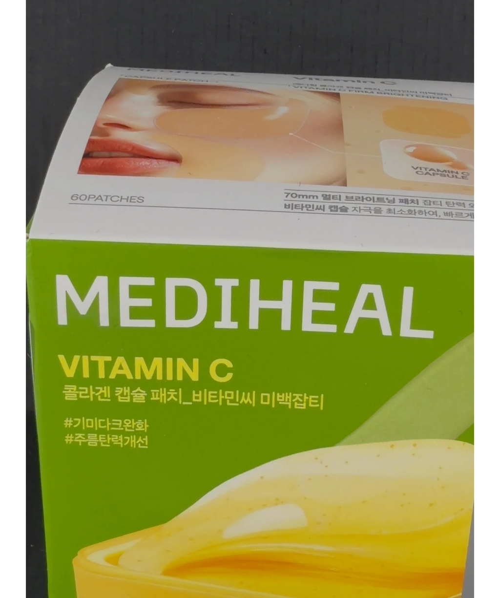 Mediheal COLLAGEN CAPSULE PATCH_VITAMIN C FIRM BRIGHTENING, size X 60 — label