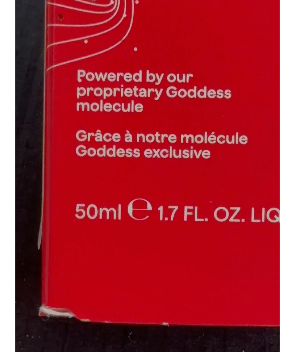 Goddess BioTech Blowout, size 50ml — care label