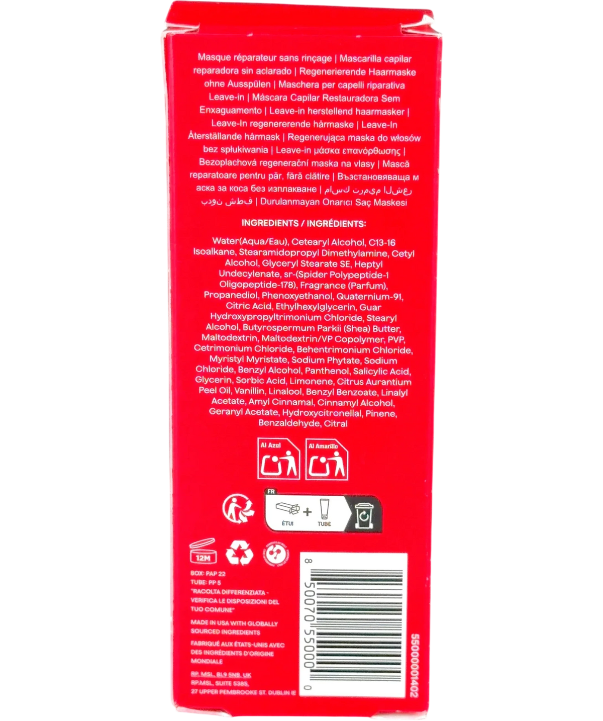 Goddess BioTech Blowout, size 50ml — back