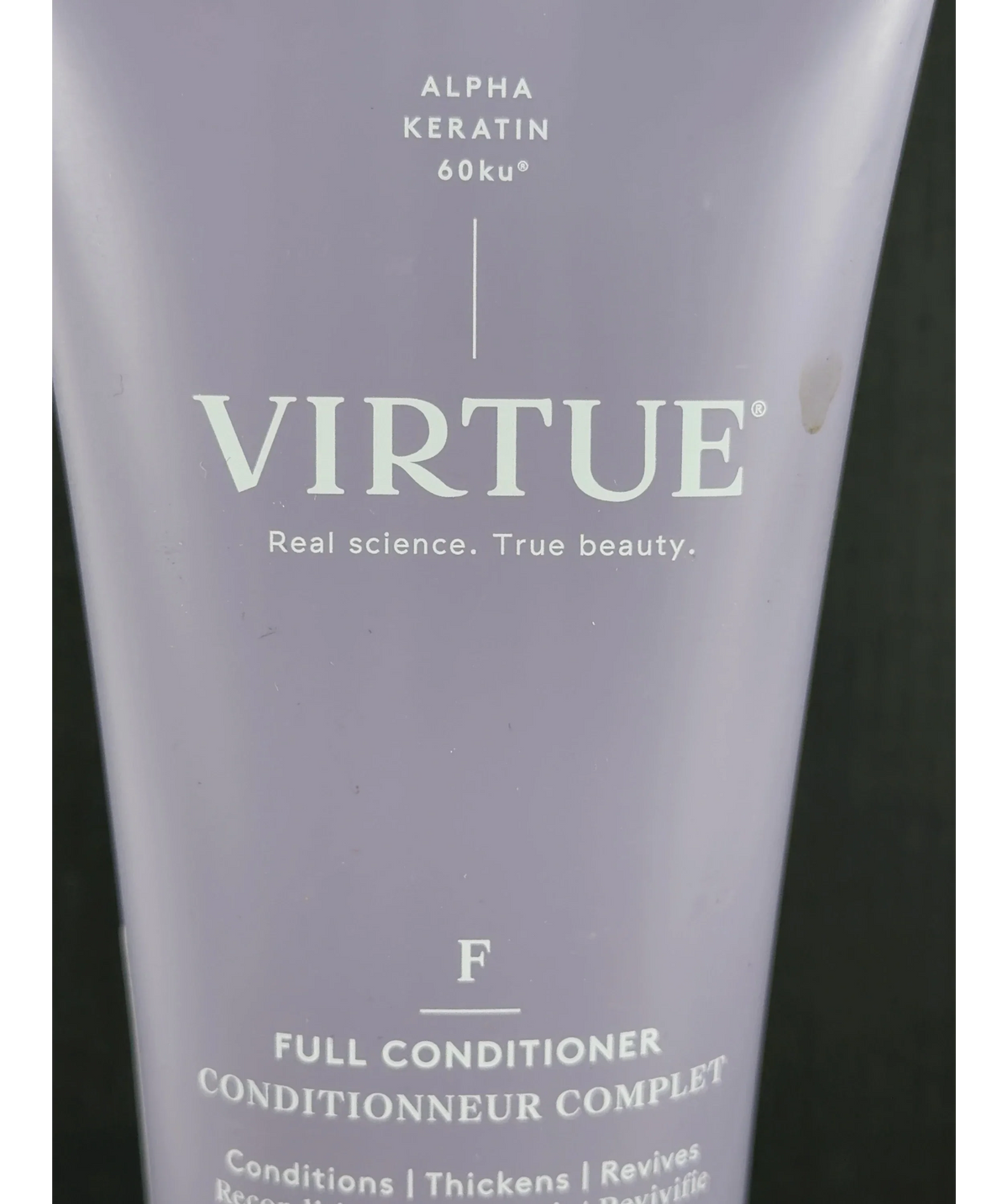 Virtue Full Conditioner, size 200ml — label