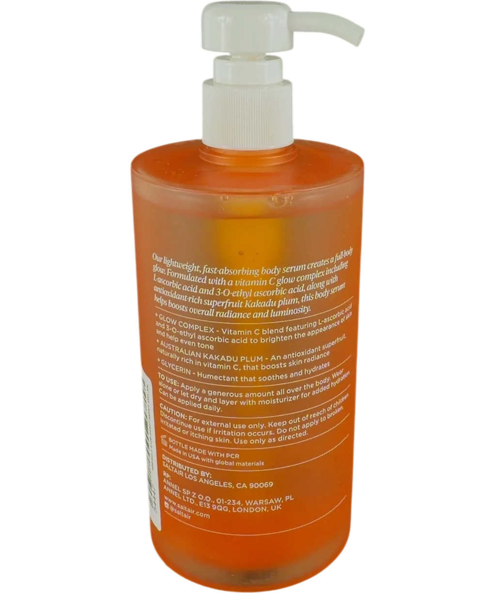 Saltair VITAMIN C BODY BRIGHTENER GLOW COMPLEX BODY SERUM, size 386ml — back