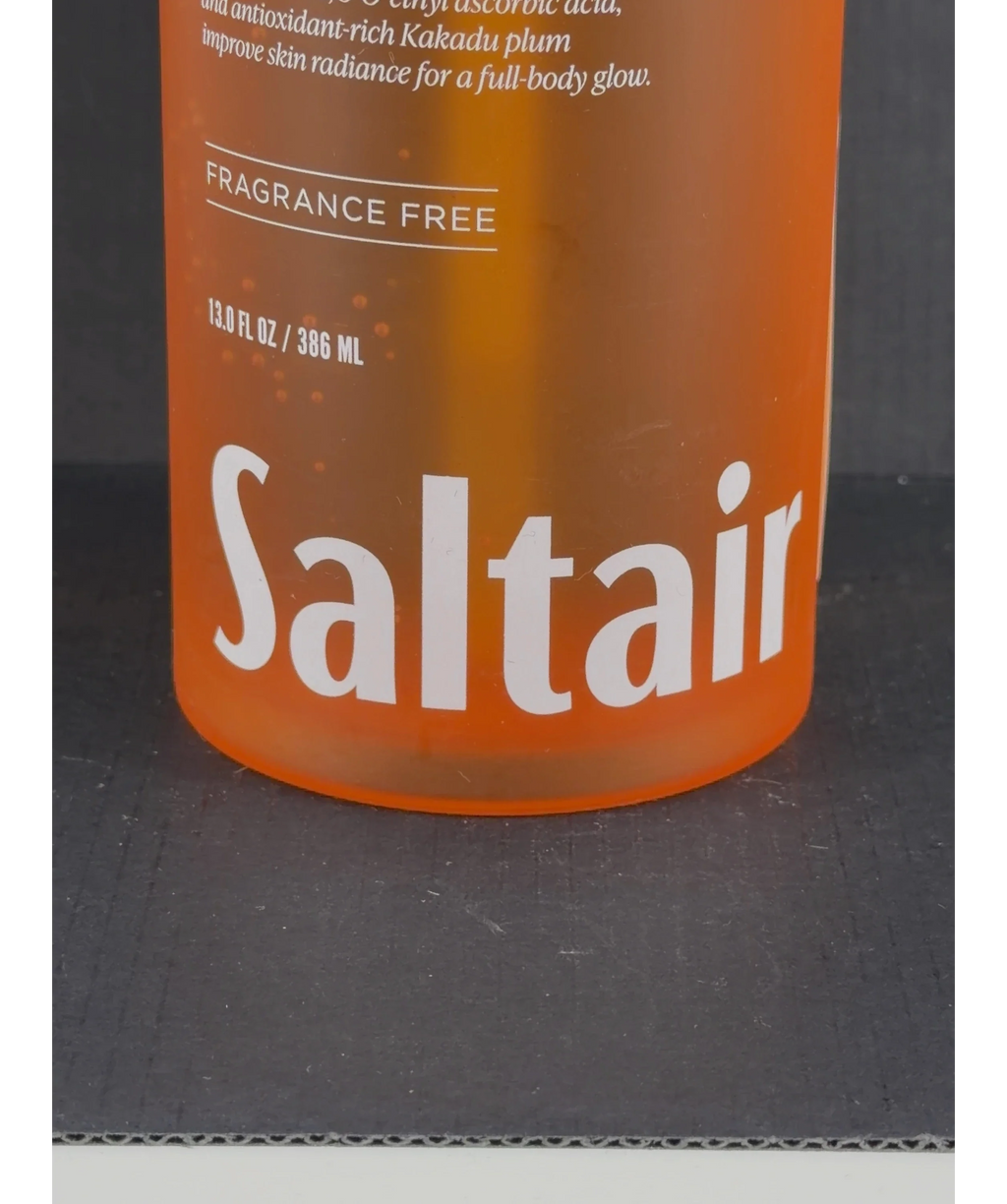 Saltair VITAMIN C BODY BRIGHTENER GLOW COMPLEX BODY SERUM, size 386ml — label