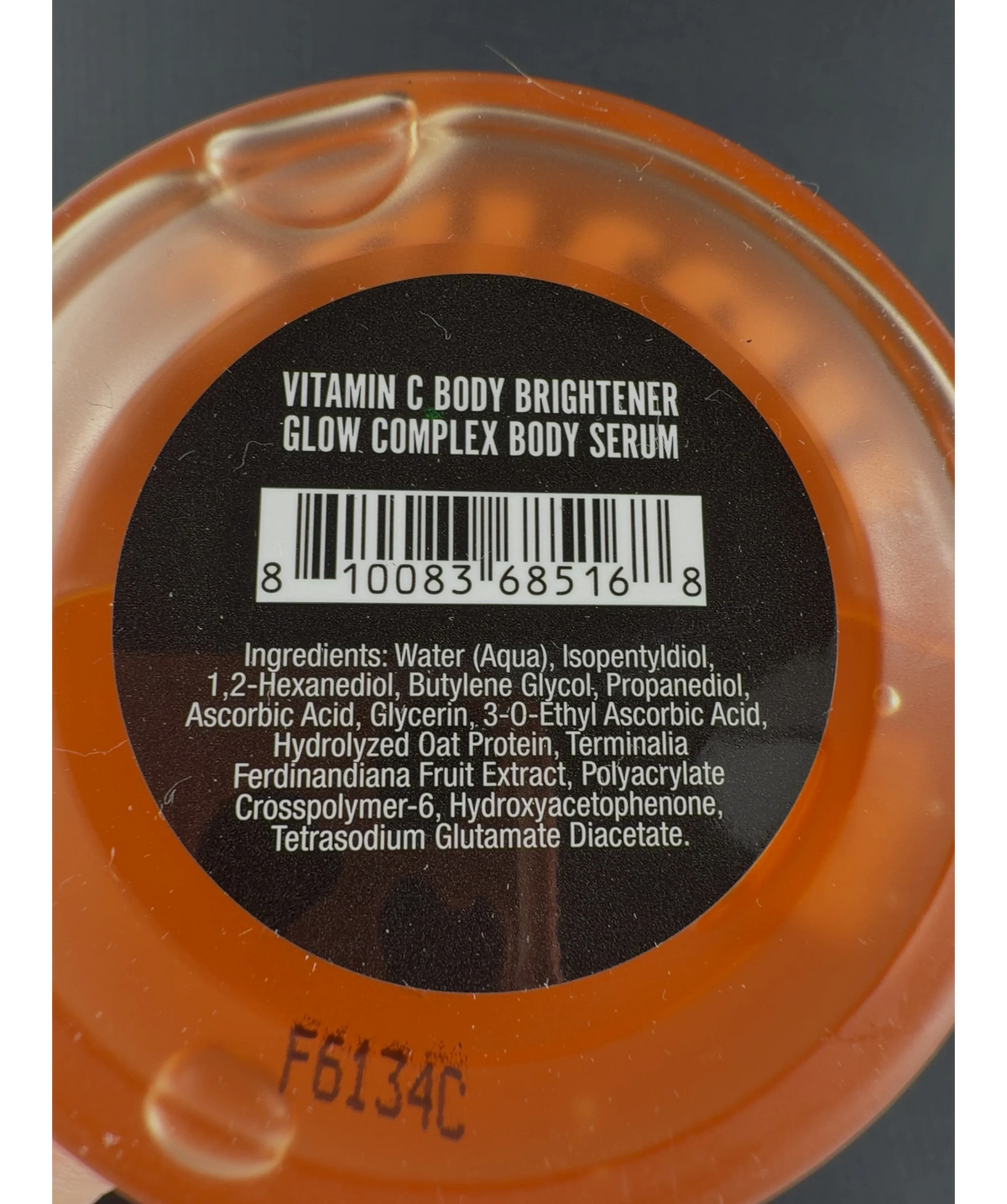 Saltair VITAMIN C BODY BRIGHTENER GLOW COMPLEX BODY SERUM, size 386ml — fabric detail