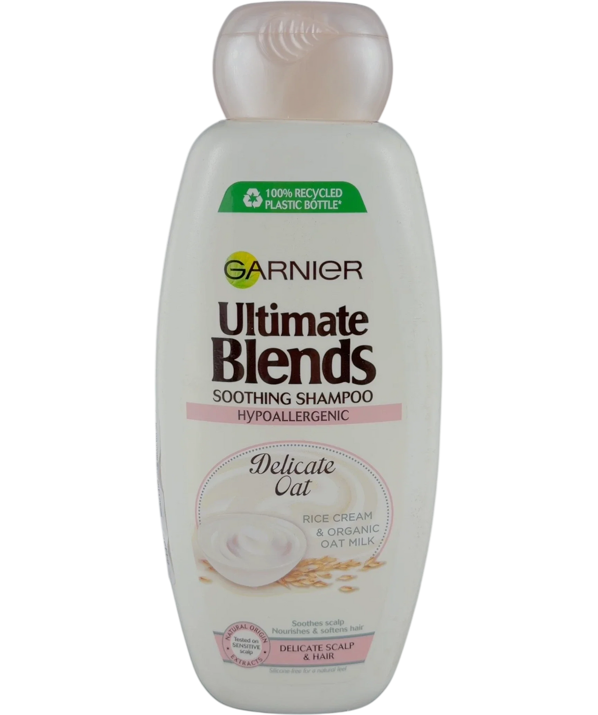 Garnier Ultimate Blends Delicate Oat Soothing Shampoo, size 360ml — front