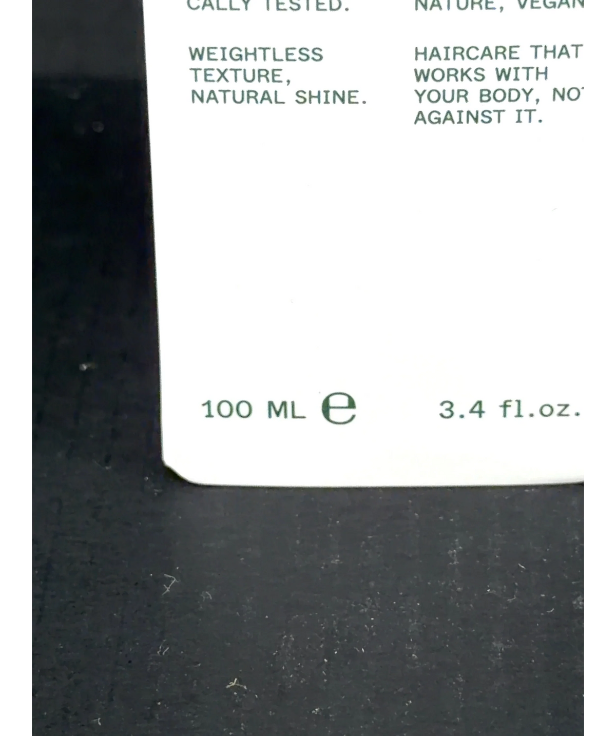 Scandinavian Biolabs SEA MINERAL SPRAY, size 100ml — care label