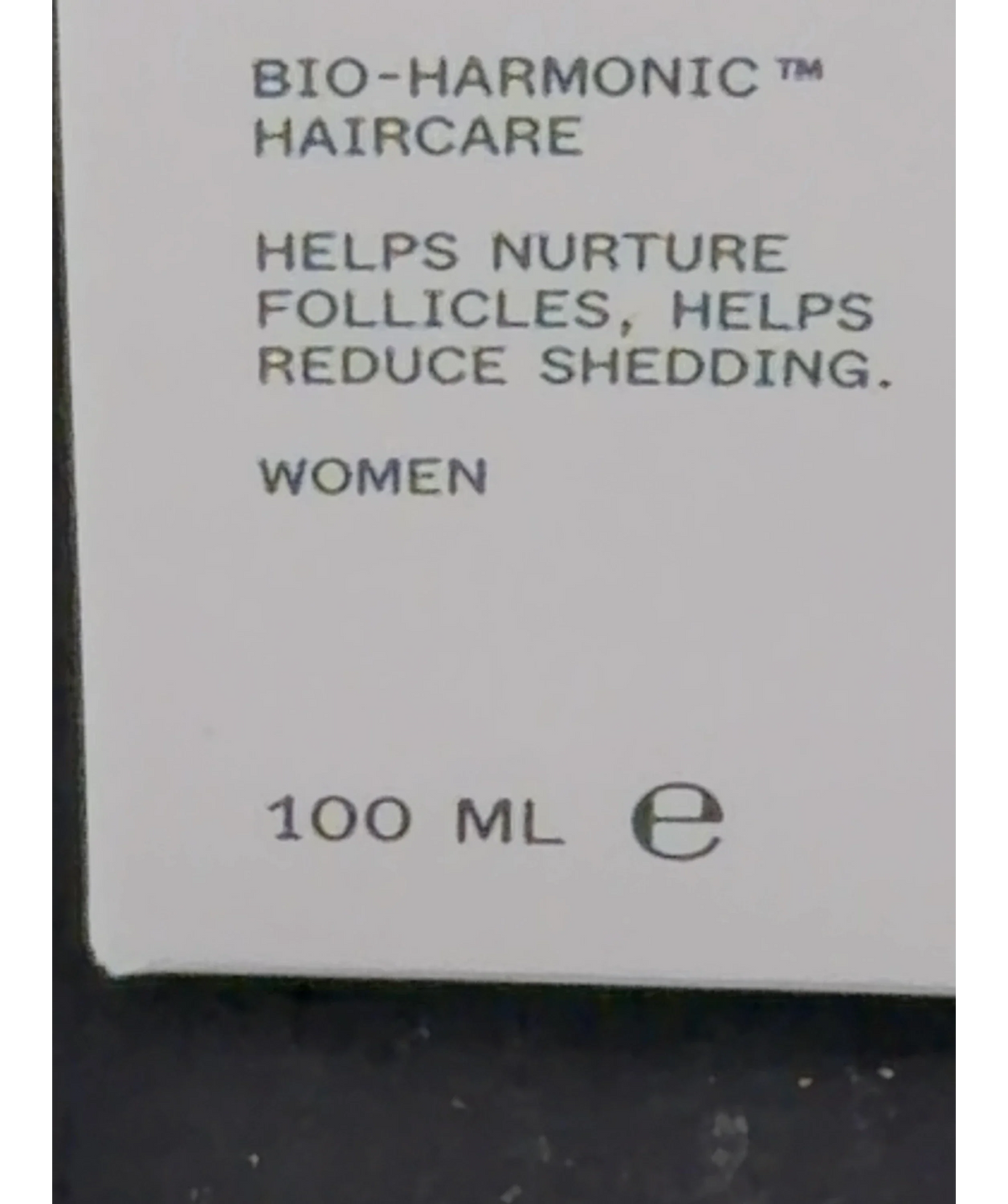 Scandinavian Biolabs Bio-Pilixin Activation Serum for Women, size 100ml — care label
