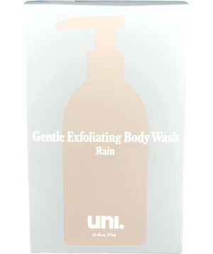 Uni Gentle Exfoliating Body Wash Rain 375ml