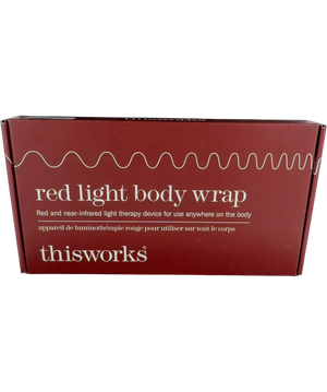 This Works Red LED Light Therapy Body Wrap Duo Device